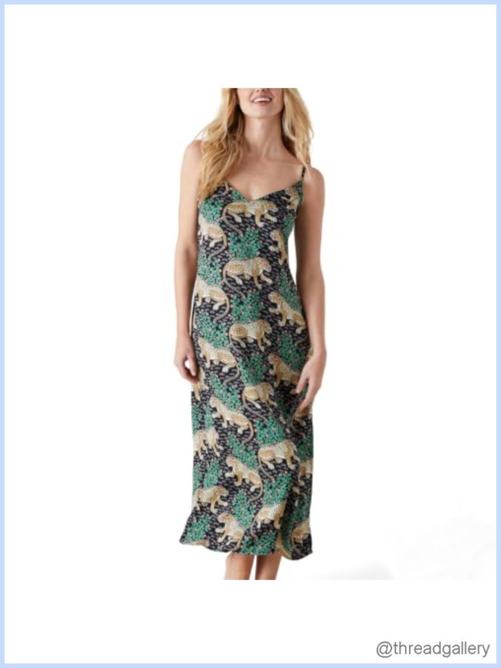 Eco-Friendly Satin Nightgown Adjustable Straps Smocked Back Loungewear
